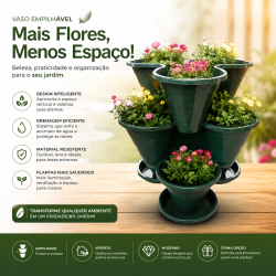 Kit 3 vasos 5L