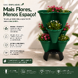 Kit 3 Vasos 12L