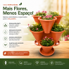 Kit 3 vasos 5L